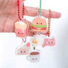 Load image into Gallery viewer, acrylic charms - tiny food friends