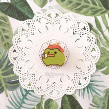 Load image into Gallery viewer, enamel pin series - frogs in hats