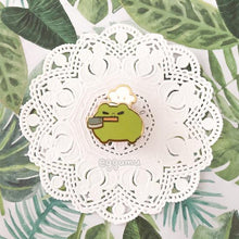 Load image into Gallery viewer, enamel pin series - frogs in hats