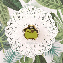 Load image into Gallery viewer, enamel pin series - frogs in hats