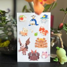 Load image into Gallery viewer, sticker sheet SET - maplestory

