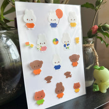 Load image into Gallery viewer, sticker sheet - miffy &amp; friends
